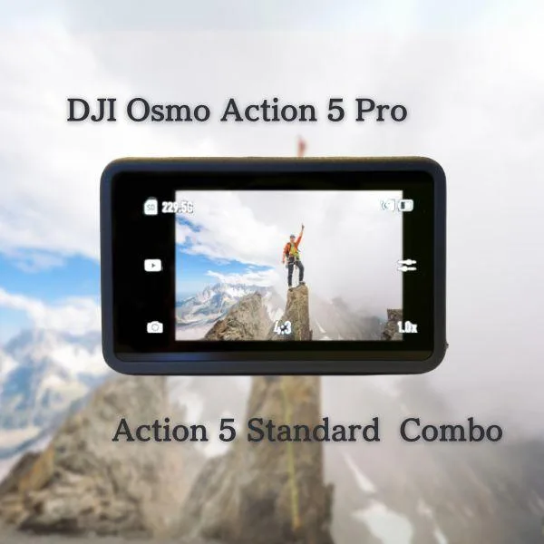 DJI Osmo Action 5 Pro スタンダードコンボ アクションカメラ 動画撮影 Vlog