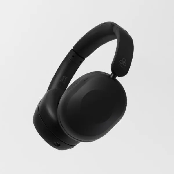 final UX1000 BLACK ワイヤレスヘッドホン Bluetooth 密閉型 ノイズキャンセリング 外音取り込み 折りたたみ式 マット塗装 ファイナル