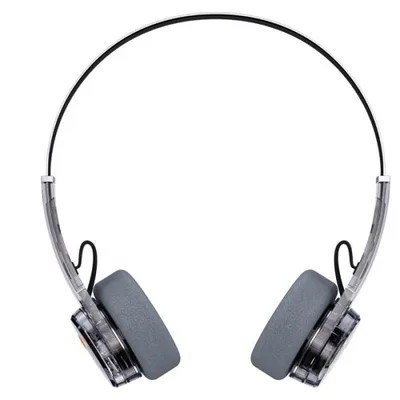 MONDO BY DEFUNC モンド フリースタイル スモーキートランスペアレント ヘッドホン Bluetooth ワイヤレスヘッドホン イヤーパッド3色付属