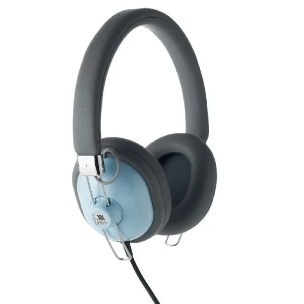 ASHIDAVOX HA-ST12-AH ライトブルー 有線 ヘッドホン ヘッドフォン 小さい 小型 軽量 軽い アシダボックス アシダ音響