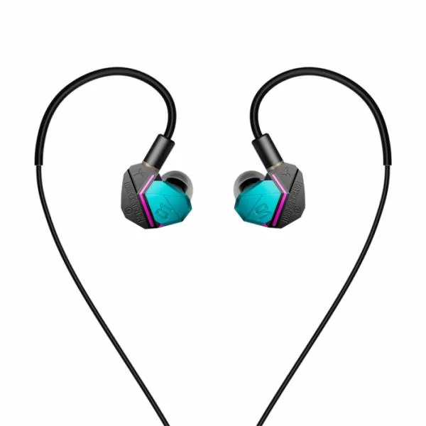 HiBy Digital YUME【初音ミク コラボモデル】有線イヤホン 耳掛け 密閉型 カナル型 3.5mm 4.4mm バランス接続 プラグ着脱式 リケーブル対応 CIEM 2pin ハイビー