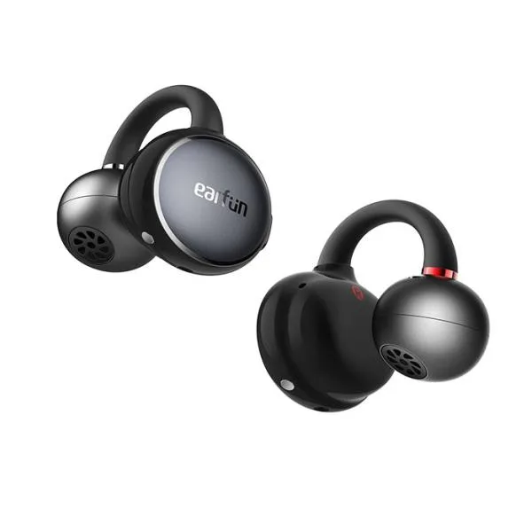 EarFun EarFun Clip ワイヤレスイヤホン イヤーカフ型 耳を塞がない Bluetooth ブルートゥース 6.0 LDAC IP55 マルチポイント イヤーファン