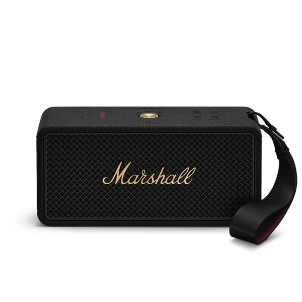 Marshall Middleton ll Black and Brass ワイヤレススピーカー スピーカー Bluetooth 防水 防塵 IP67 全方位サウンド マイク内蔵 マーシャル