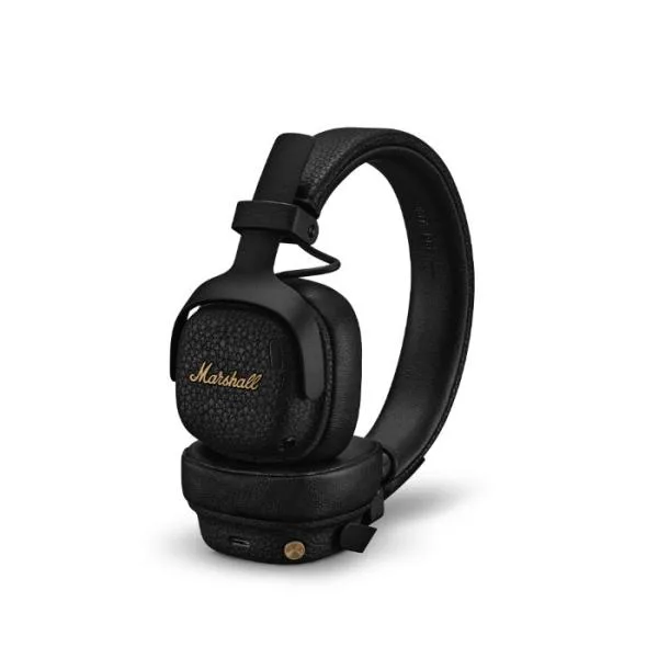 Marshall Milton A.N.C. Black ワイヤレスヘッドホン Bluetooth LDAC オンイヤー型 ノイズキャンセリング 外音取り込み マーシャル