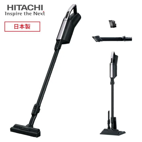 掃除機 コードレス スティッククリーナー 軽量 紙パック式 充電式 ハンディクリーナー 2WAY 強力吸引 1.1kg 新生活 一人暮らし ギフト PKV-BK3K 日立 HITACHI