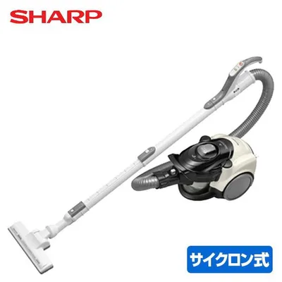 SHARP シャープ 掃除機 サイクロンクリーナー EC-CT12-C ベージュ 置き型 キャニスター セルフクリーニング
