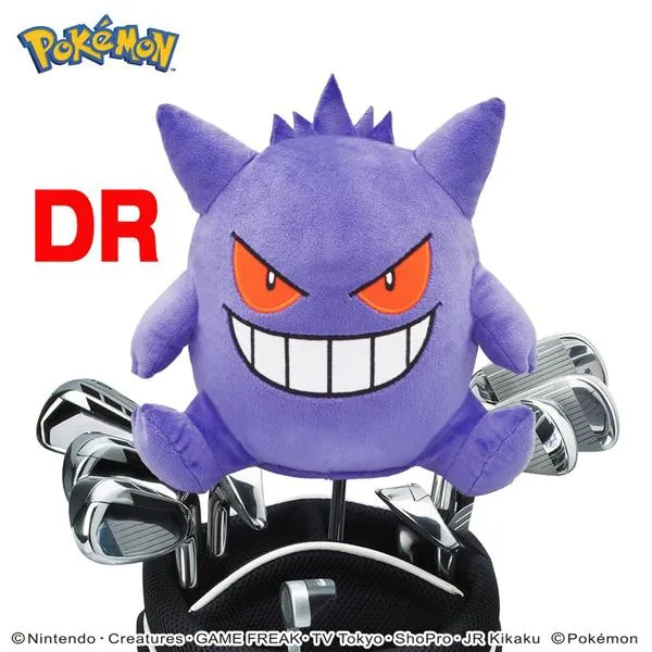 ゲンガー ポケットモンスター ヘッドカバー DR ドライバー用 PMHD006 送料無料(北海道・沖縄県・離島は除く) ゴルフ 任天堂 ポケモン ライセンス商品 マインド