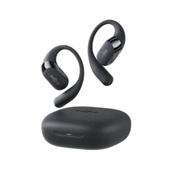 ショックス ワイヤレス イヤホン 左右分離 IP55 Dolby Audio搭載 USB-C OpenFit 2+ SKZ-EP-000050 ブラック