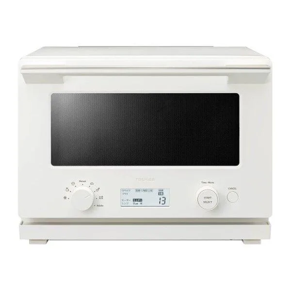TOSHIBA 東芝 リベイクオーブンレンジ 20L/900W/ミルキーホワイト ER-RB10B W(2686376)