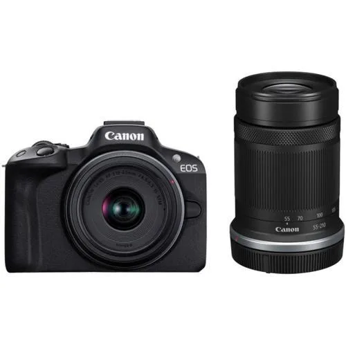 CANON(キヤノン) EOS R50 ダブルズームキット ブラック APS-C ミラーレス一眼カメラ