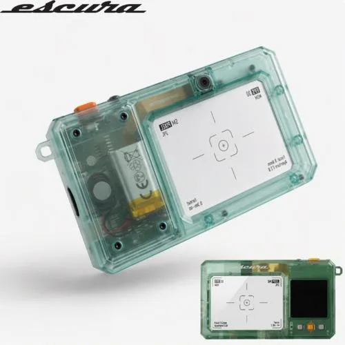 Escura(エスクーラ) SN-26-CM クリアミント InstantSnap.novo 手のひらサイズのデジタルカメラ インスタントスナップノボ