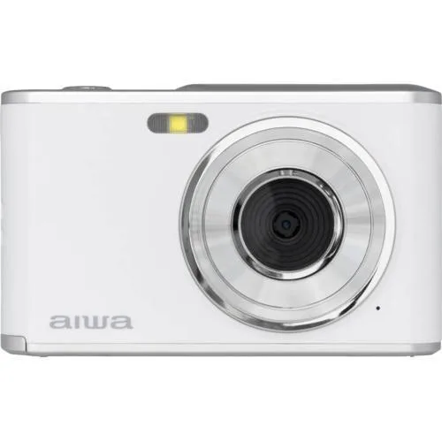 AIWA アイワ JA4-DCM0001-WH ホワイト 1300万画素コンパクトデジタルカメラ セルフィーカメラ搭載 JA4DCM0001WH
