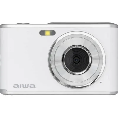 AIWA アイワ JA4-DCM0001-WH ホワイト 1300万画素コンパクトデジタルカメラ セルフィーカメラ搭載 JA4DCM0001WH