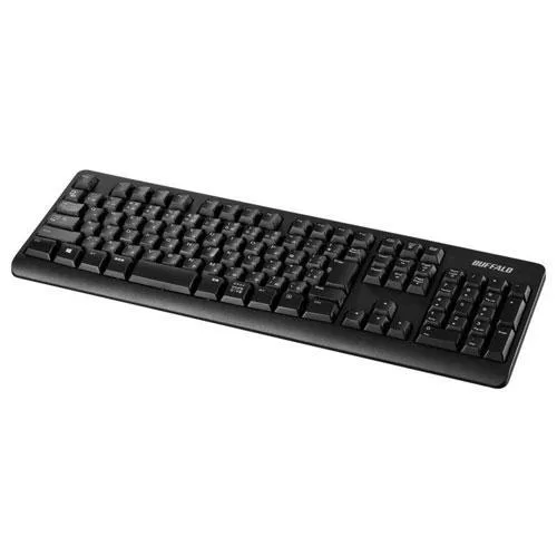 バッファロー(BUFFALO) BSKBW120BK ブラック 無線キーボード 108キー日本語配列