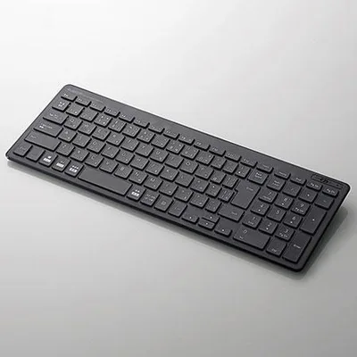 エレコム(ELECOM) TK-FBP101BK ブラック 無線キーボード 日本語配列