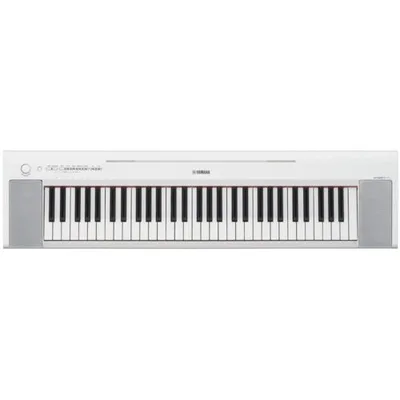 ヤマハ(YAMAHA) NP-15WH ホワイト piaggero ピアジェーロ 電子キーボード 61鍵盤