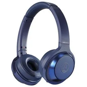 オーディオテクニカ(audio-technica) ATH-WS330BT BL ブルー SOLID BASS ワイヤレスヘッドホン