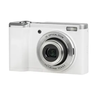 Kenko KC-ZM08-WH White 5x optical zoom compact digital camera