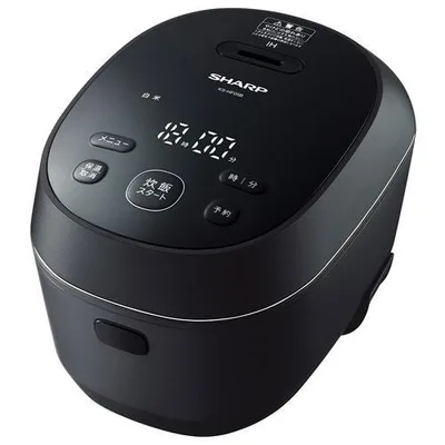 炊飯器 3合炊き シャープ KS-HF05B-B ブラック 匠の火加減 IHジャー炊飯器 3合炊き