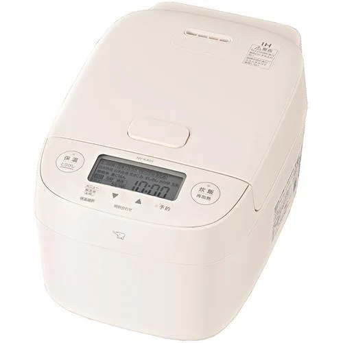 象印(ZOJIRUSHI) NV-KA10-WA ホワイト 極め炊き IH炊飯ジャー 5.5合炊き
