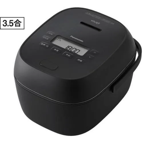 パナソニック(Panasonic) SR-C306E-K ブラック おどり炊き 可変圧力IHジャー炊飯器 3.5合炊き
