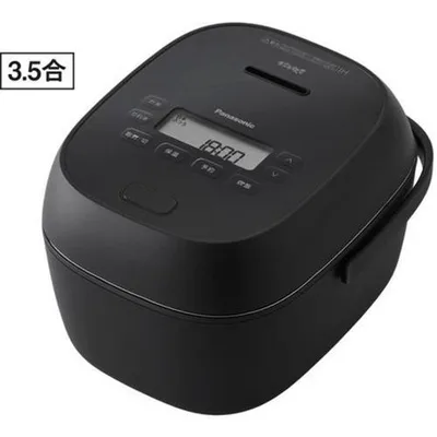パナソニック(Panasonic) SR-C306E-K ブラック おどり炊き 可変圧力IHジャー炊飯器 3.5合炊き