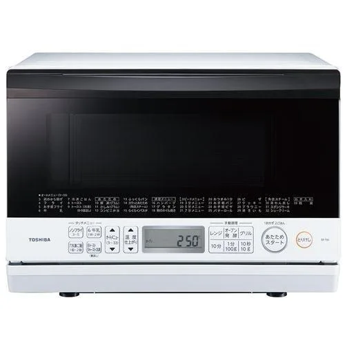 東芝(TOSHIBA) ER-T60-W(グランホワイト) 石窯オーブン 角皿式スチームオーブンレンジ 23L