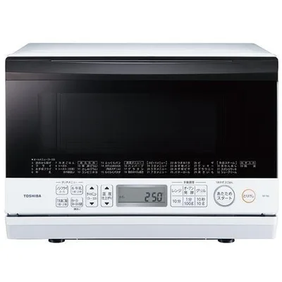 東芝(TOSHIBA) ER-T60-W(グランホワイト) 石窯オーブン 角皿式スチームオーブンレンジ 23L