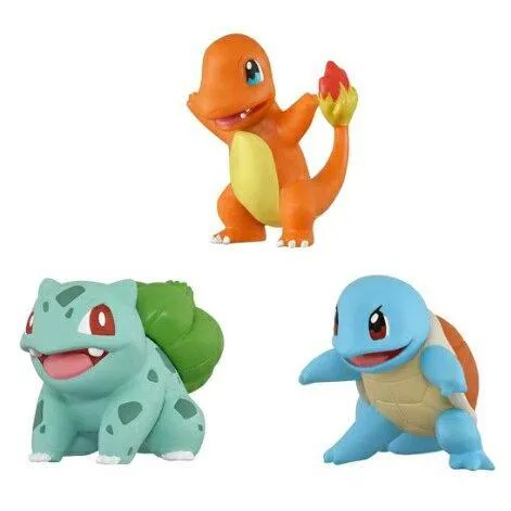 TAKARATOMY タカラトミー ポケットモンスター ポケモン30周年記念 モンコレ旅立ちの3匹セット カントー地方