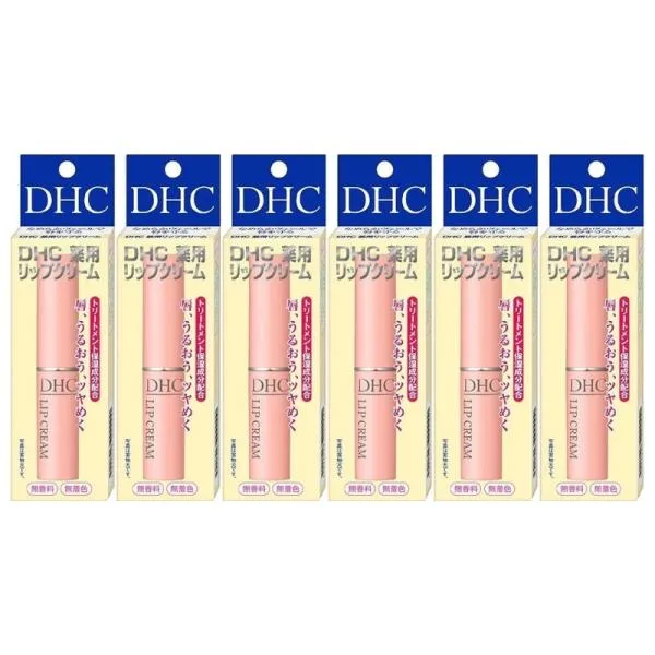 DHC 薬用リップクリーム 保湿リップスティック 6本セット