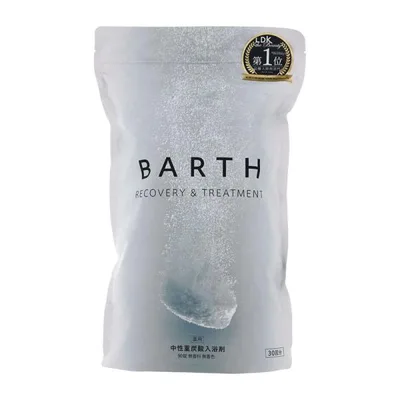 【医薬部外品】 アース製薬 薬用BARTH 中性重炭酸入浴剤 バース 90錠 ○