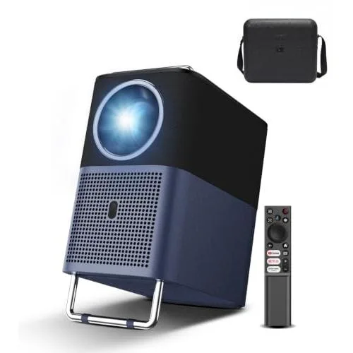 TCL A1s Google TV搭載 600 ISOルーメン高輝度ホームプロジェクター Dolby Audio 専用収納ケース付き