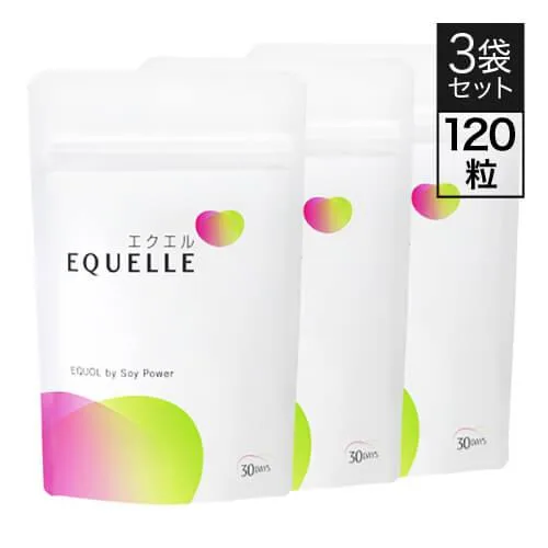 エクエル パウチ 大塚製薬 120粒×3袋 エクオール