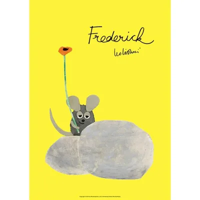 LEO LIONNI レオ・レオニ B4サイズ・ポスター『Frederick』