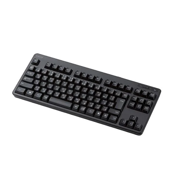 エレコム 無線 コンパクトキーボード メンブレン式 無線キーボード コンパクトサイズ ブラック TK-FDM105TXBK