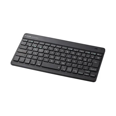 エレコム Bluetooth ミニキーボード 充電式 Bluetooth Ultra slim Slint 超薄型 パンタグラフ式 マルチペアリング ガンメタリック TK-TM15BPGM/EC