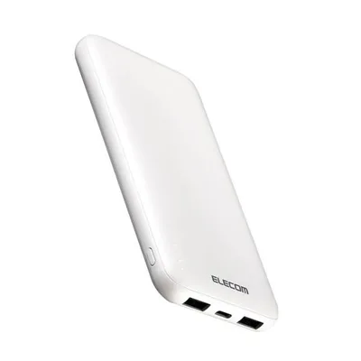 エレコム モバイルバッテリー 5V/3A出力 10000mAh Type-Cx1 USB-Ax2 microBx1 15W リチウムイオン電池 タイプC ホワイト EC-C37WH
