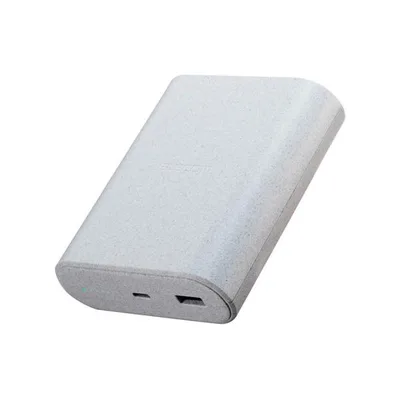 エレコム モバイルバッテリー ナトリウムイオン電池 9000mAh 45W パワーデリバリー USB Type-C入出力1ポート USB-A出力1ポート ライトグレー DE-C55L-9000LGY