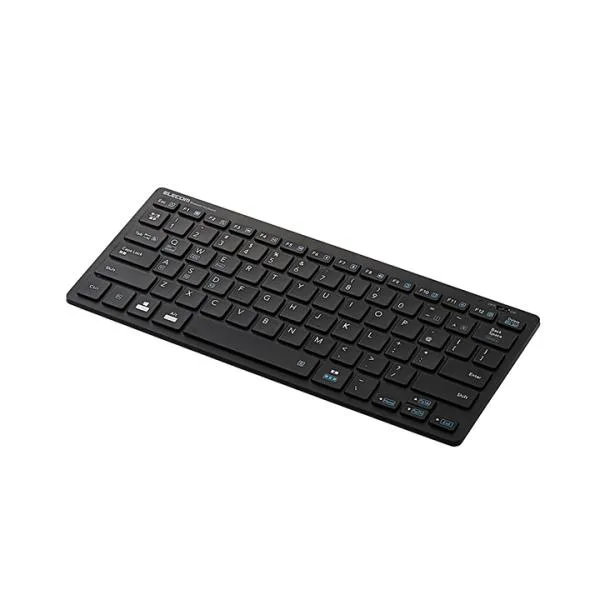 エレコム Bluetooth ミニキーボード Bluetoothミニ キーボード ブルートゥース パンタグラフ式 軽量 マルチOS対応 ブラック TK-FBP102XBK