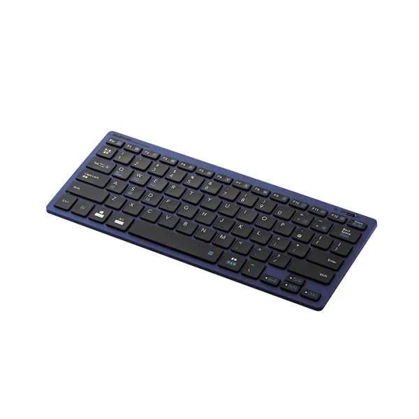 エレコム Bluetooth ミニキーボード Bluetoothミニ キーボード トゥース パンタグラフ式 軽量 マルチOS対応 ブルー TK-FBP102XBU