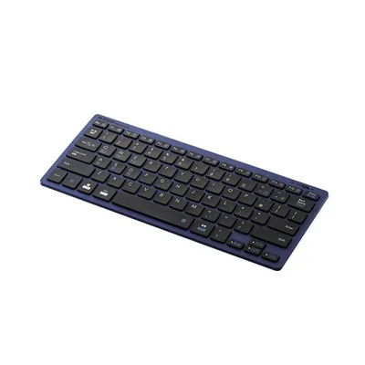 エレコム Bluetooth ミニキーボード Bluetoothミニ キーボード トゥース パンタグラフ式 軽量 マルチOS対応 ブルー TK-FBP102XBU