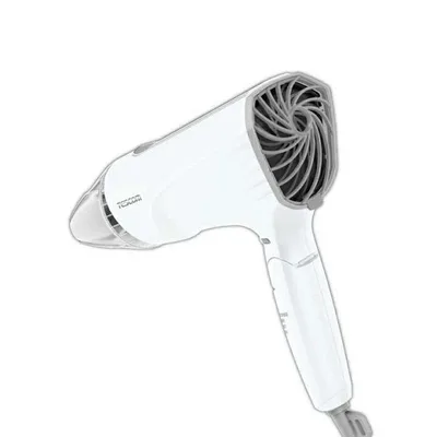 テスコム プロテクトイオン ヘアードライヤー ヘアドライヤー 速乾 軽量 冷風 折りたたみ 大風量 大風圧 ラク抜きプラグ Speedom ホワイト TID2400B-W/E