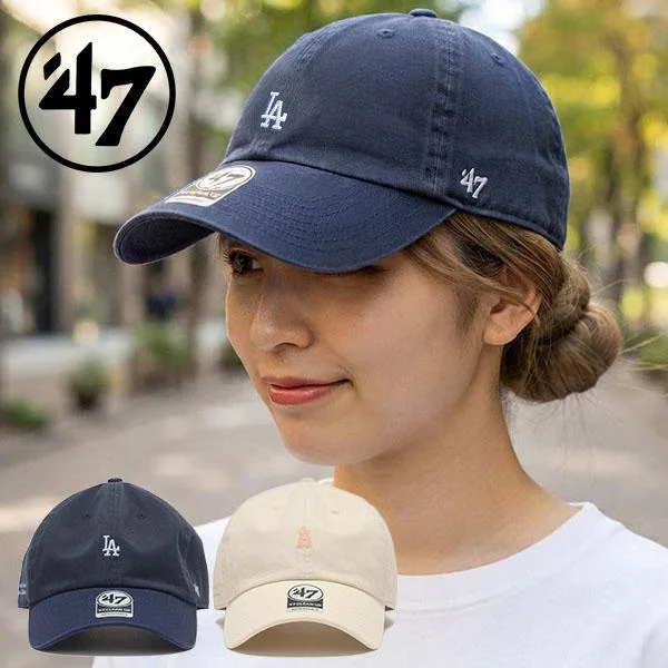 2026秋冬新作 林由香里 ネコポス発送!47 キャップ CAP 帽子 Yukari Hayashi フォーティーセブン 47ブランド コラボ レディース CLEAN UP LA