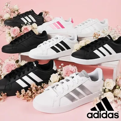2026秋冬新色 アディダス レディース スニーカー adidas GRAND COURT 3.0 J グランドコート シューズ 靴 JP9110 JP9363 JP9366 KJ4367 KK3791