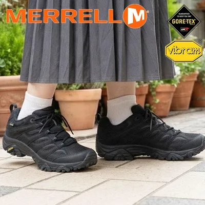 メレル モアブ3 ゴアテックス シューズ レディース スニーカー MERRELL MOAB 3 SYNTHETIC GORE-TEX モアブ 3 シンセティック ブラック 黒 W500426