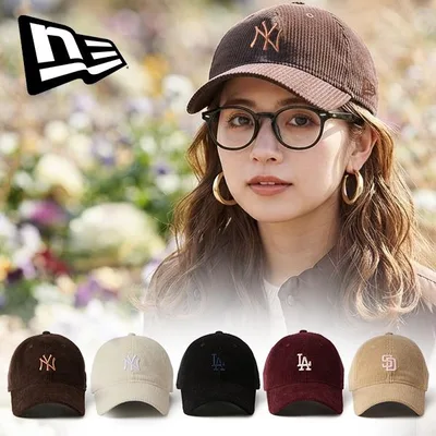 2026秋冬新作 コーデュロイ ニューエラ キャップ NEW ERA 9TWENTY MLB 8W Corduroy 920 メンズ レディース 帽子 CAP ヤンキース ドジャース パドレス