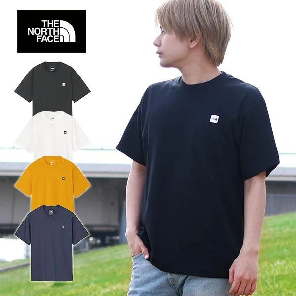 2026 Spring/Summer new colors shipped by Nekoposu! The North Face T-shirt Fabric Thickness Square Logo Short Sleeve Men's Women's THE NORTH FACE Logo Tee Half T NT32445