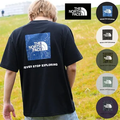 2026春夏新色 【動画あり】ノースフェイス Tシャツ メンズ レディース 半袖 速乾 生地厚 THE NORTH FACE バック スクエア トラバース NT32543