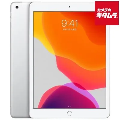 【中古:AB(良品)】Apple iPad (第7世代) Wi-Fi+Cellular 32GB シルバー SIMフリー【2WAYスタイラスペン付属】 《納期約1−2週間》