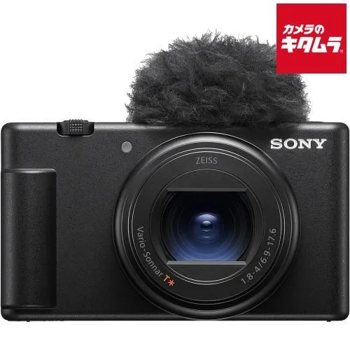 ソニー VLOGCAM ZV-1M2 B ブラック SONY コンパクトデジタルカメラ Vlog対応 4K動画撮影 高画質 自撮り Wi-Fi搭載 《納期約1−2週間》